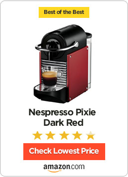 Nespresso Pixie Dark Red