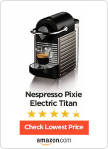 Nespresso Pixie Espresso Maker, Electric Titan