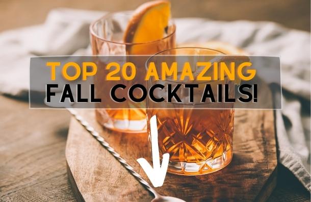 Top 20 Amazing Fall Cocktails!